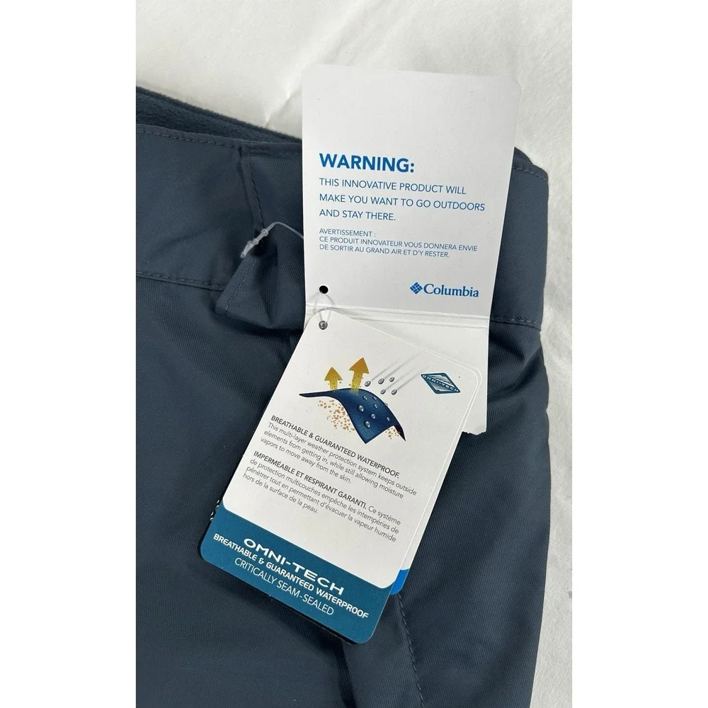 NWT Columbia Insulated Snow Pants Women's Large Omni-Tech Waterproof Ski Pants - Picture 4 of 16